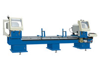 double-head cutting saw for aluminum and pvc  profile