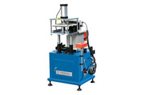 material-discharging end-milling machine